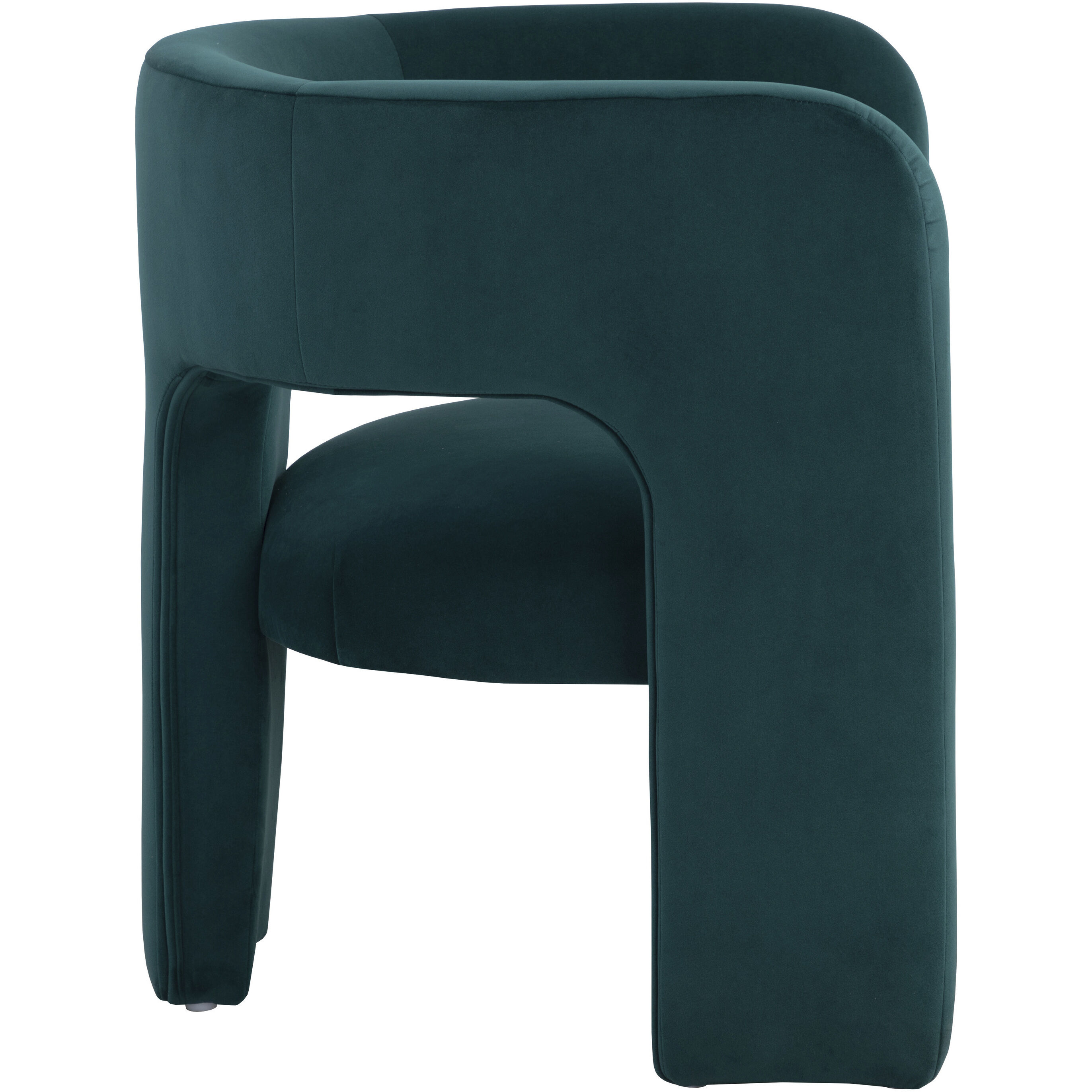 Isidore Meg Teal Lounge Chair